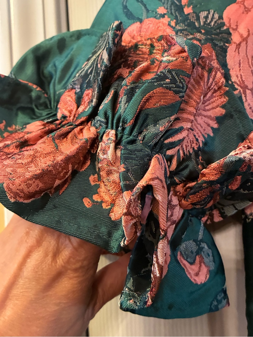 Abbey Glass Bronwyn Forrest Pansy Blossom Dress Small. - Picture 8 of 14